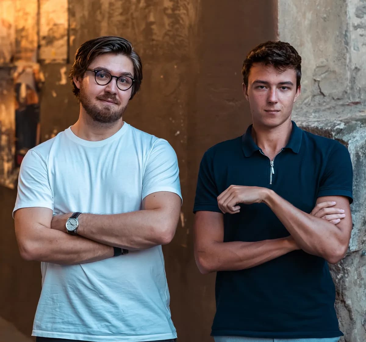 Zakladatelé Upnextu Jaroslav a Dima